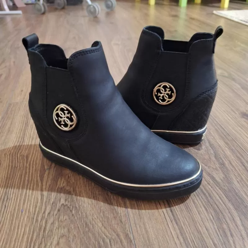 Ghete Guess EU 36 | Negru, Piele naturală - Image 3