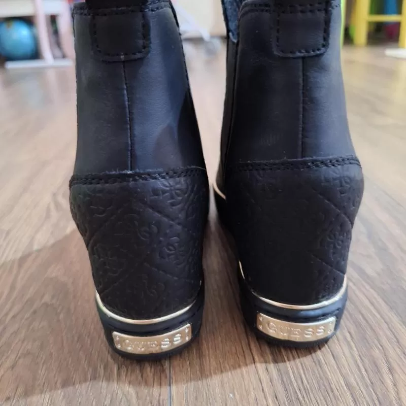 Ghete Guess EU 36 | Negru, Piele naturală - Image 5