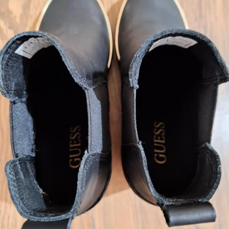 Ghete Guess EU 36 | Negru, Piele naturală - Image 6