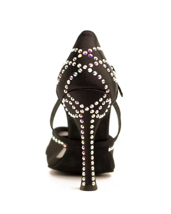 Pantofi de dans Manuel Reina EU 37 | Negru, Piele întoarsă Suede - Image 2