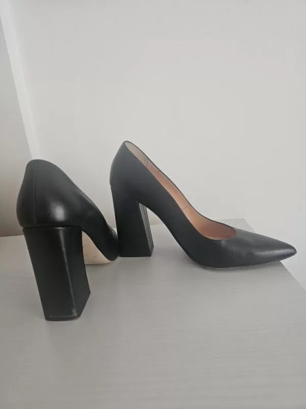 Pantofi cu toc înalt Musette EU 37 | Negru, Piele naturală - Image 3