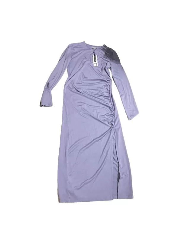 Rochie de seară Noisy May EU 38 | Mov, Maxi, Mânecă lungă, Poliester