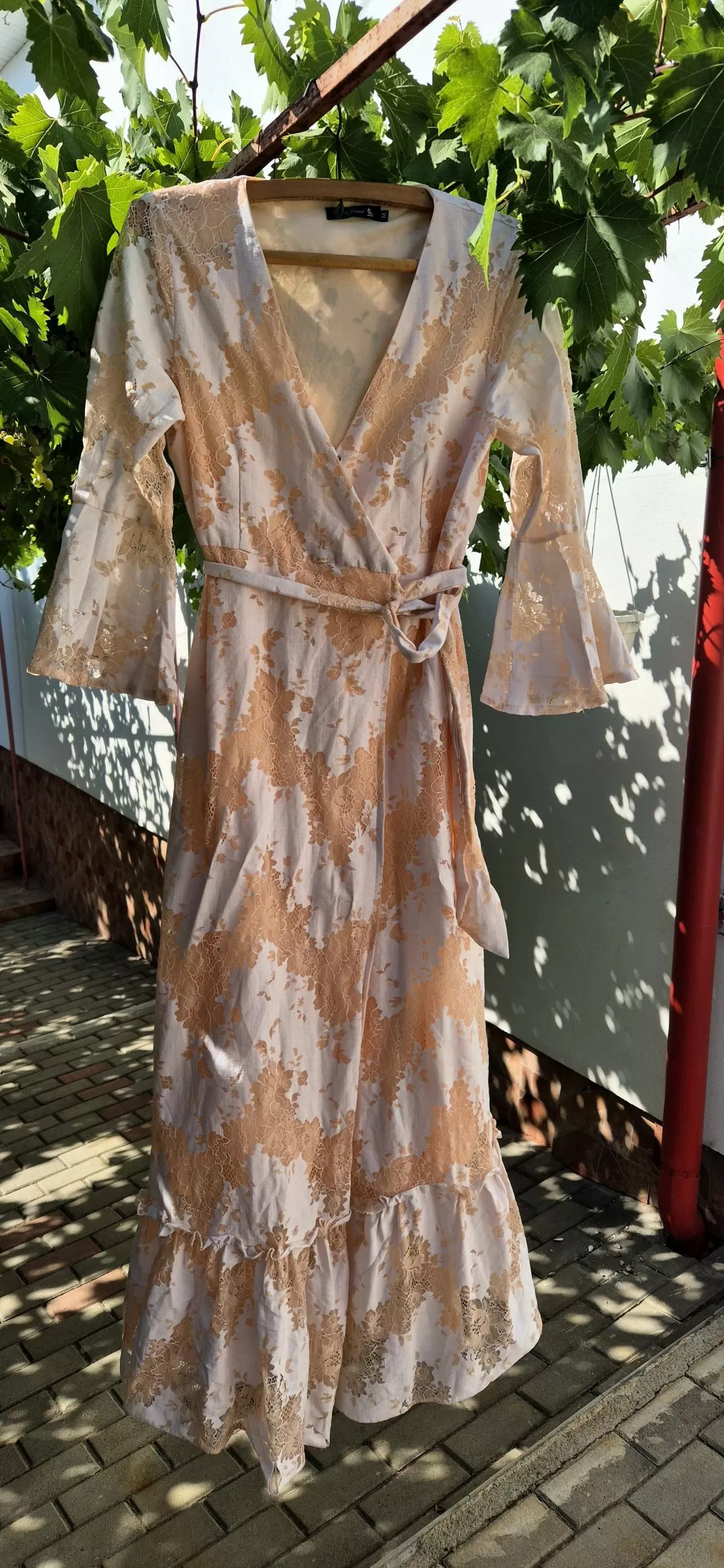 Rochie casual Pleasure Island EU 38 | Bej, Midi