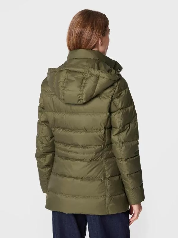 Geacă de iarnă Tommy Hilfiger EU 36 | Khaki, Cu glugă detașabilă, Poliester - Image 3