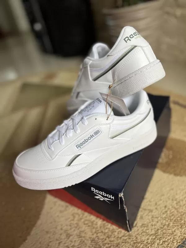 Sneakers Reebok EU 43 | Alb, Piele naturală - Image 5