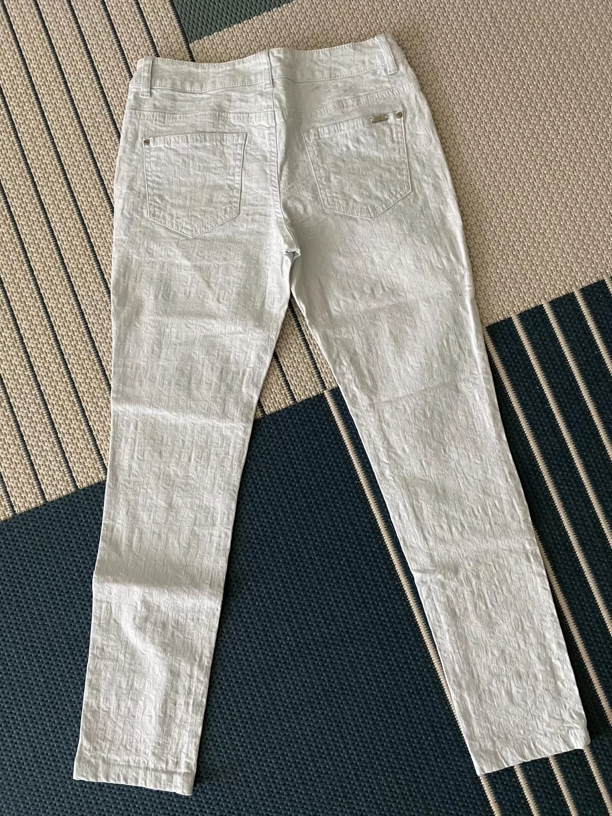 Blugi Motivi EU 36 | Verde mentă, Lungi, Talie medie, Denim - Image 3