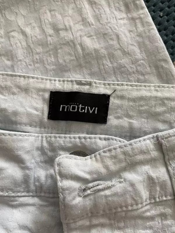 Blugi Motivi EU 36 | Verde mentă, Lungi, Talie medie, Denim - Image 5