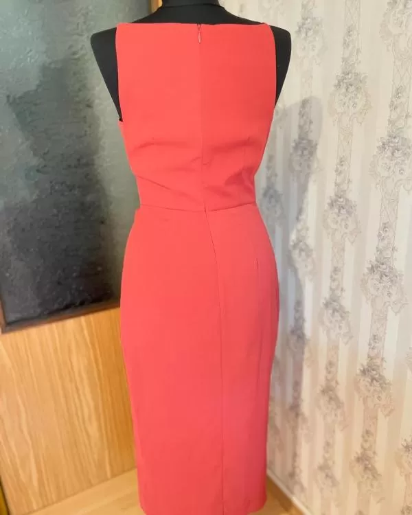 Rochie de seară Love, Bonito EU 36 | Cărămiziu, Midi, Bretele subțiri, Poliester - Image 9