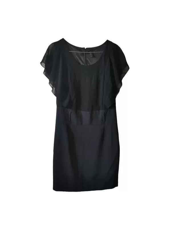 Rochie office Vero Moda EU 38 | Negru, Mini, Mânecă scurtă