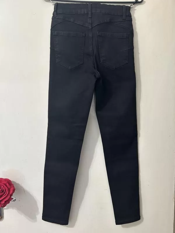 Blugi New Look EU 34 | Negru, Lungi, Skinny fit, Petite, Denim - Image 6
