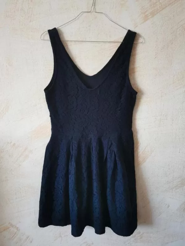 Rochie casual SFERA CASUAL L | Indigo, Mini, Bretele subțiri - Image 3