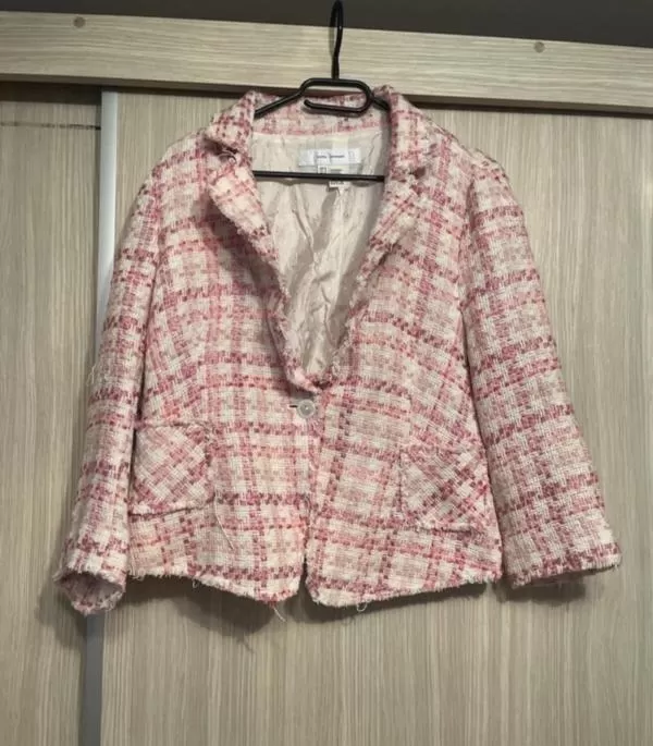 Blazer Zara EU 32 | Roz, Fără glugă - Image 2