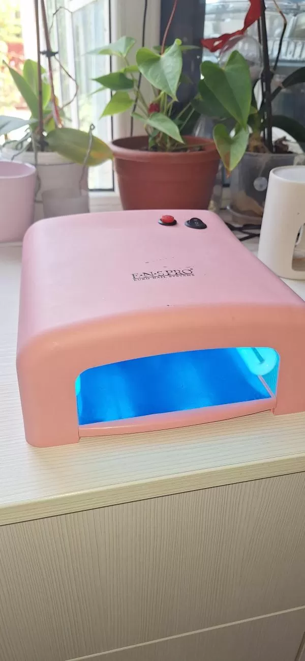 Lampa UV + Freză electrică de unghii ENS Pro - Image 5