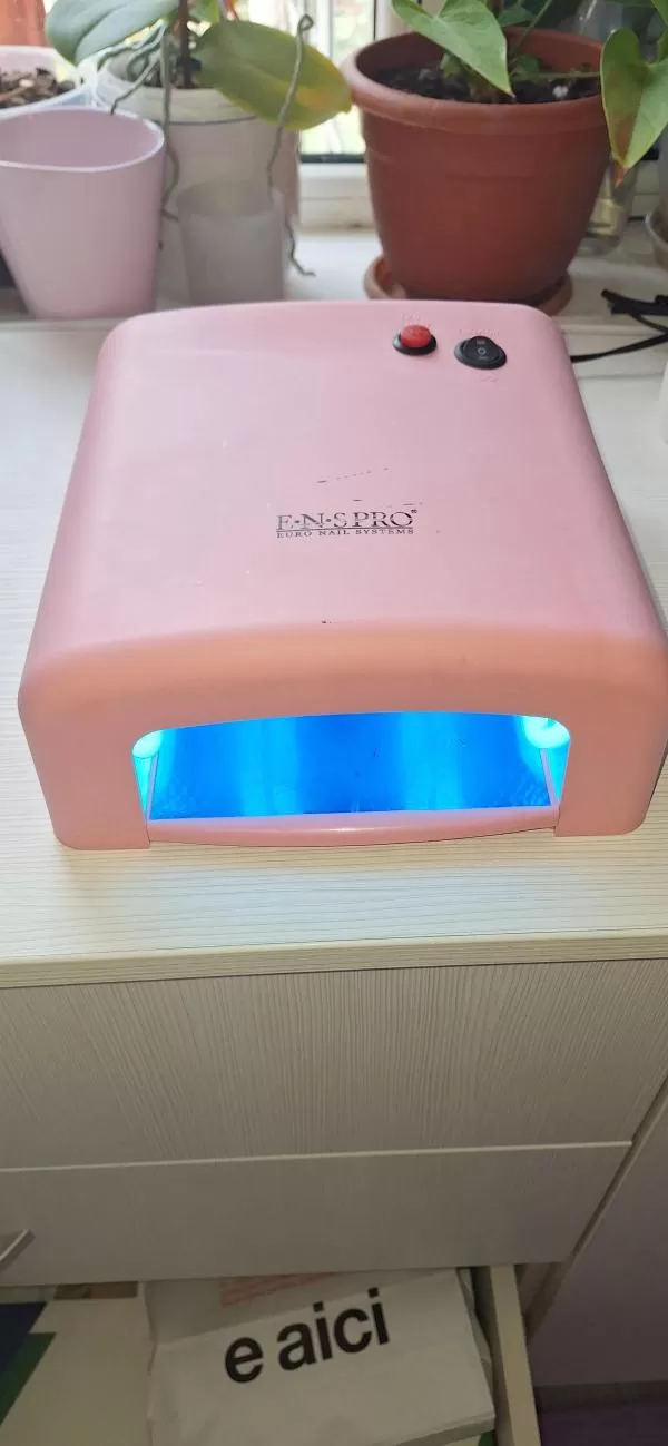 Lampa UV + Freză electrică de unghii ENS Pro - Image 6