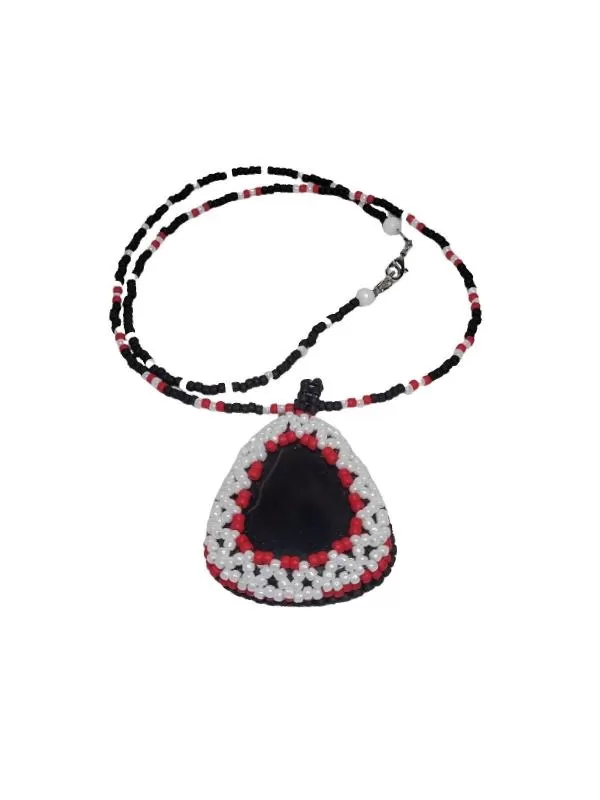 Pandantiv Amma Design | Negru, Oțel inoxidabil