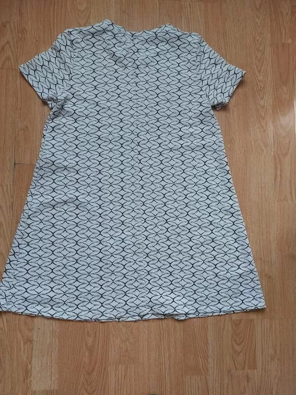Rochie casual Zara EU 38 | Alb, Mini, Mânecă scurtă - Image 3