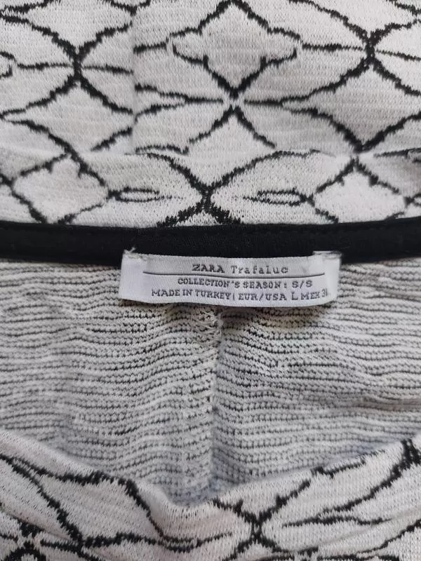 Rochie casual Zara EU 38 | Alb, Mini, Mânecă scurtă - Image 4