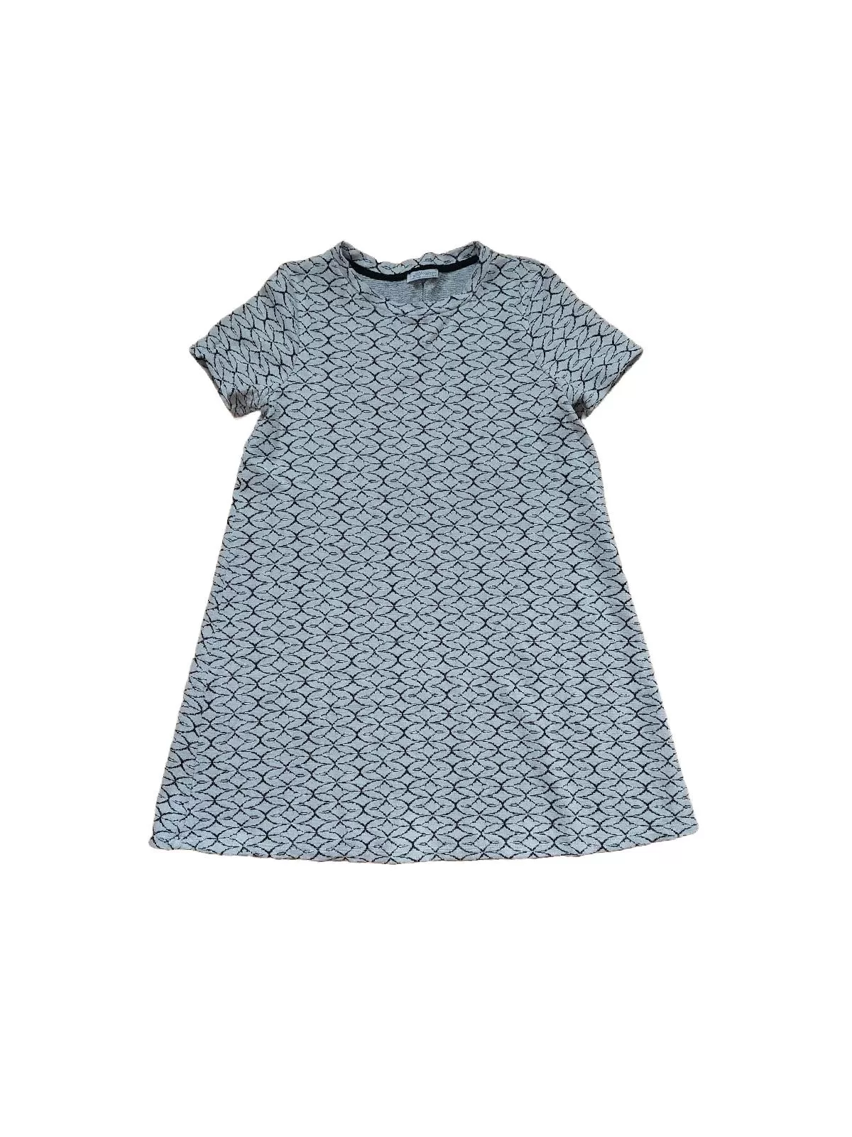 Rochie casual Zara EU 38 | Alb, Mini, Mânecă scurtă