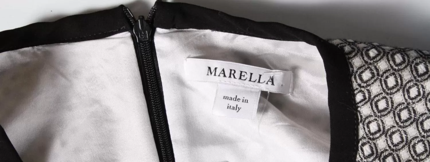 Rochie casual Marella EU 36 | Gri, Midi, Fără mâneci - Image 5