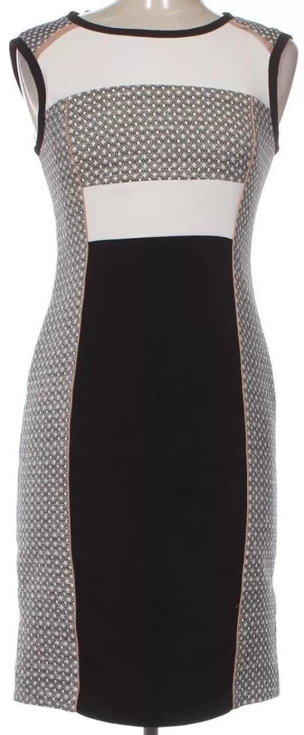 Rochie casual Marella EU 36 | Gri, Midi, Fără mâneci - Image 3