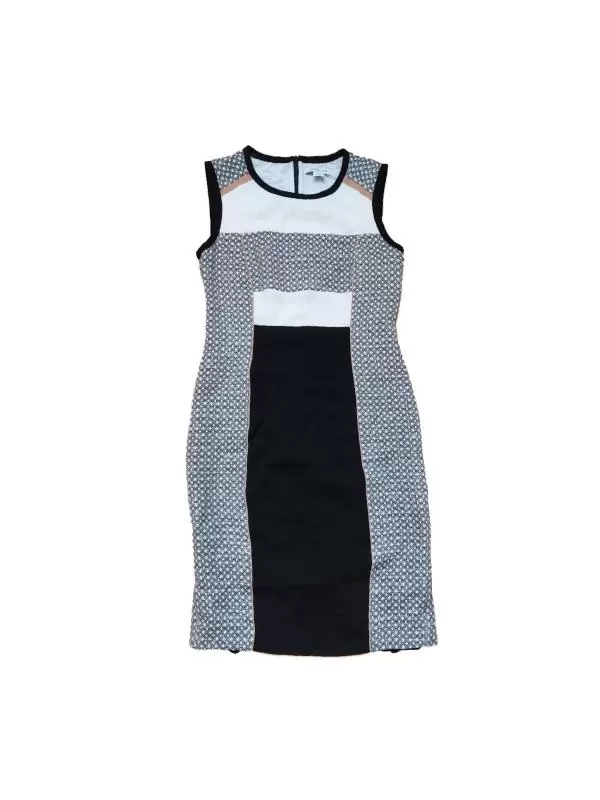 Rochie casual Marella EU 36 | Gri, Midi, Fără mâneci
