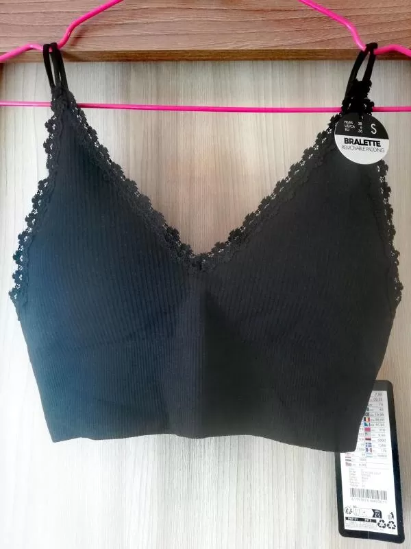 Bustieră New Yorker EU 36 | Negru, Dantelă, Poliamidă - Image 2