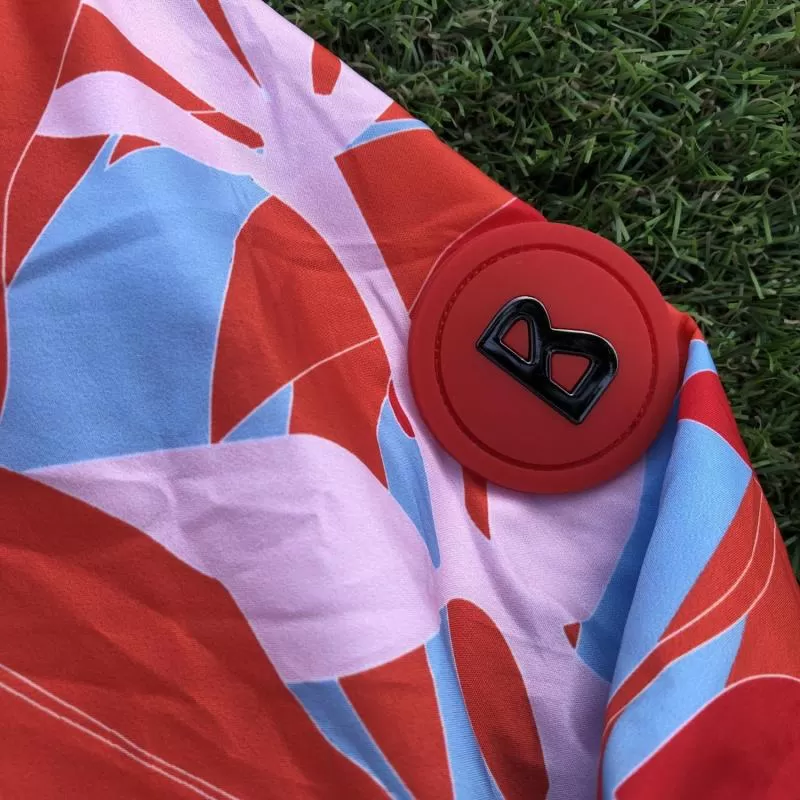 Geacă de ploaie Bogner EU 36 | Multicolor, Cu glugă, Floral & Tropical, Poliester - Image 7