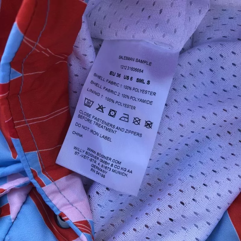 Geacă de ploaie Bogner EU 36 | Multicolor, Cu glugă, Floral & Tropical, Poliester - Image 8
