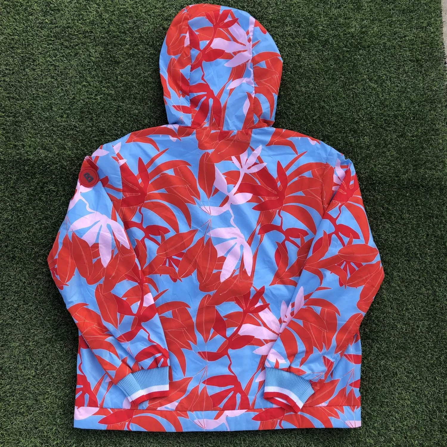 Geacă de ploaie Bogner EU 36 | Multicolor, Cu glugă, Floral & Tropical, Poliester - Image 3