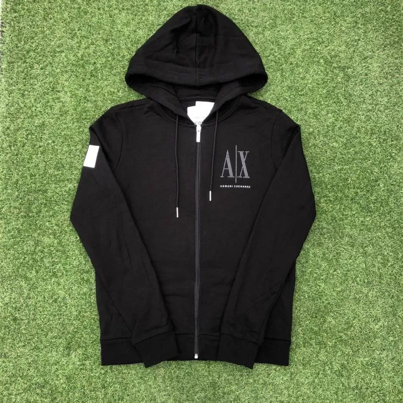 Bluză sport Armani Exchange EU 36 | Negru, Bumbac - Image 5