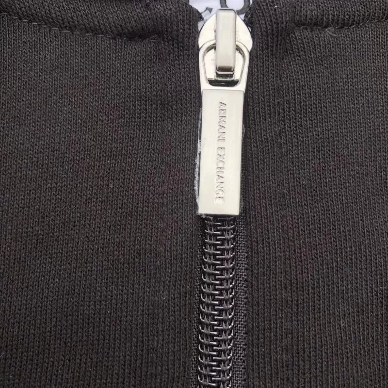 Bluză sport Armani Exchange EU 36 | Negru, Bumbac - Image 8