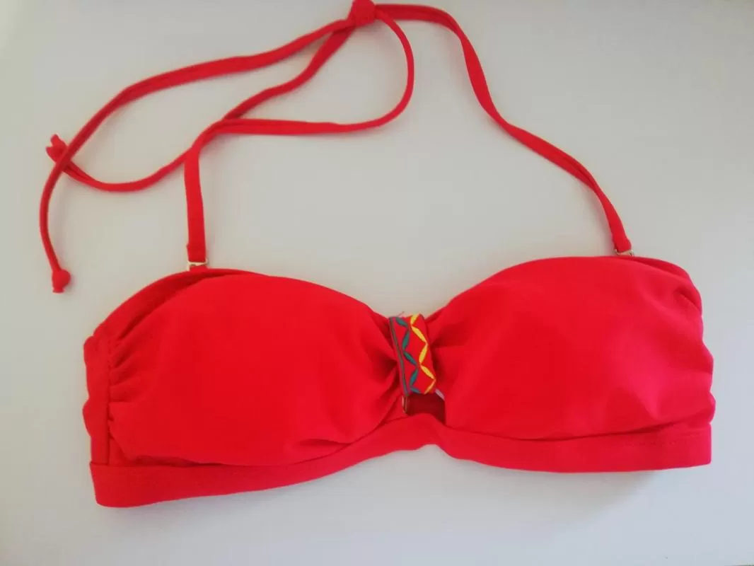 Sutien bikini Gate EU 36 | Roșu, Poliamidă - Image 2