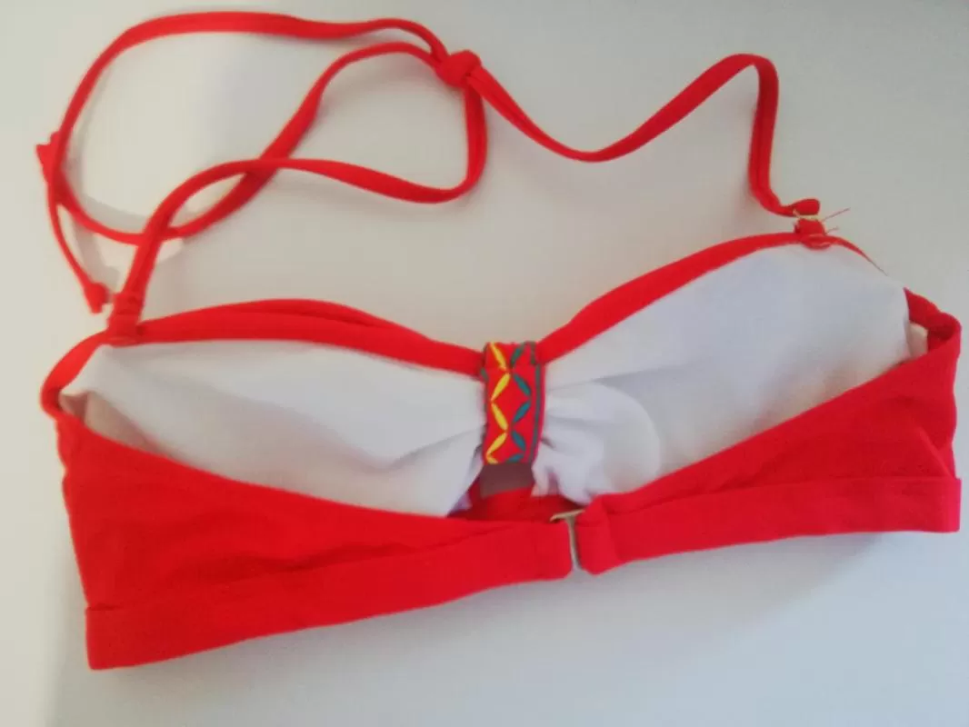 Sutien bikini Gate EU 36 | Roșu, Poliamidă - Image 3