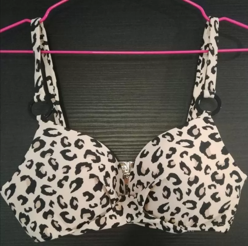 Sutien bikini Beloved EU 36 | Multicolor, Animal print, Drapat, Poliamidă - Image 2