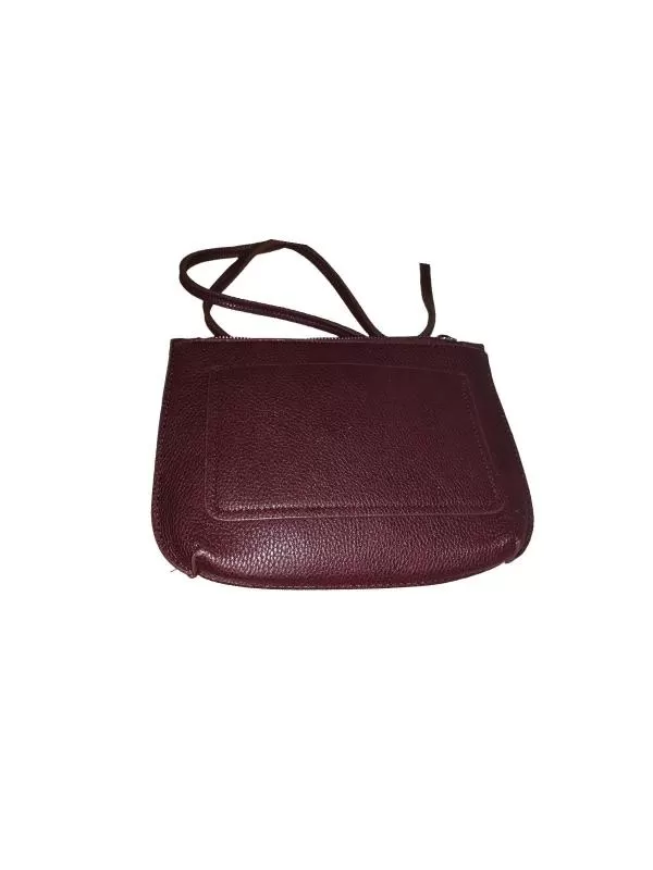 Geantă de umăr Mango | Burgundy