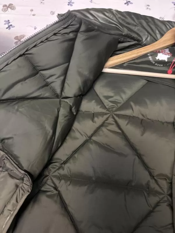 Geacă de iarnă S.Oliver EU 38 | Khaki, Fără glugă, Monocrom, Poliamidă - Image 4