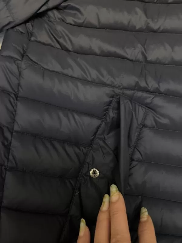 Geacă puffer Tommy Hilfiger EU 38 | Albastru, Fără glugă, Monocrom, Poliester - Image 7