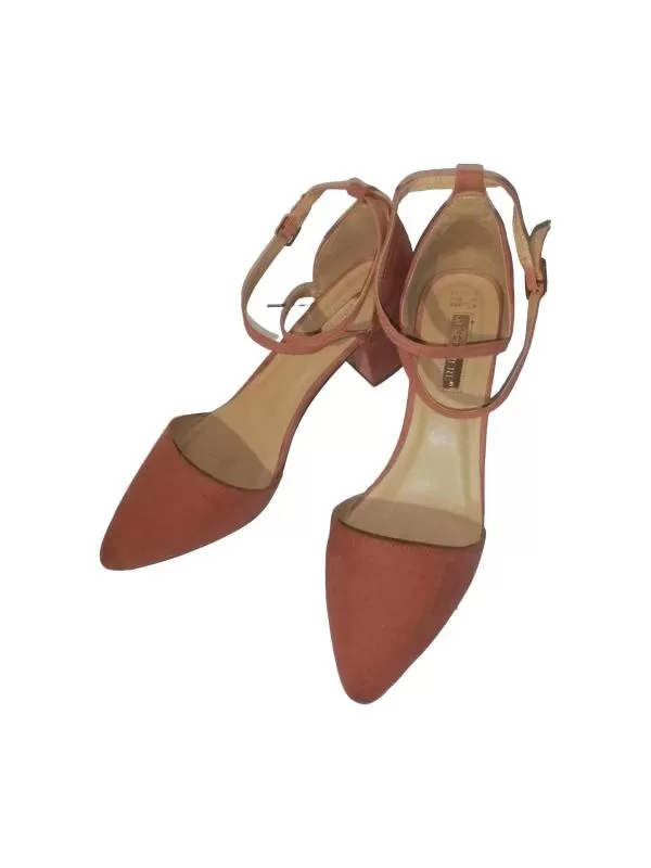 Pantofi cu toc mic Atmosphere EU 39 | Roz, Monocrom