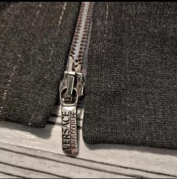 Blazer Versace EU 38 | Gri, Fără glugă, Poliester - Image 5