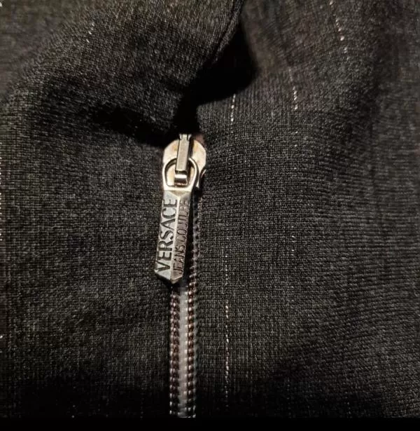 Blazer Versace EU 38 | Gri, Fără glugă, Poliester - Image 6