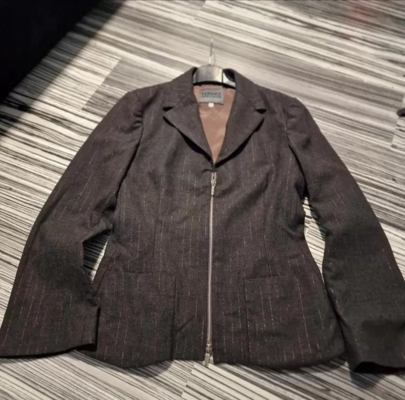 Blazer Versace EU 38 | Gri, Fără glugă, Poliester - Image 2