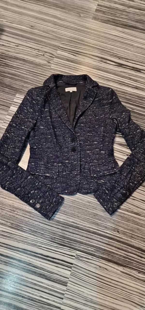 Sacou Patrizia Pepe EU 36 | Indigo, Normal, Mânecă lungă, Lână - Image 3