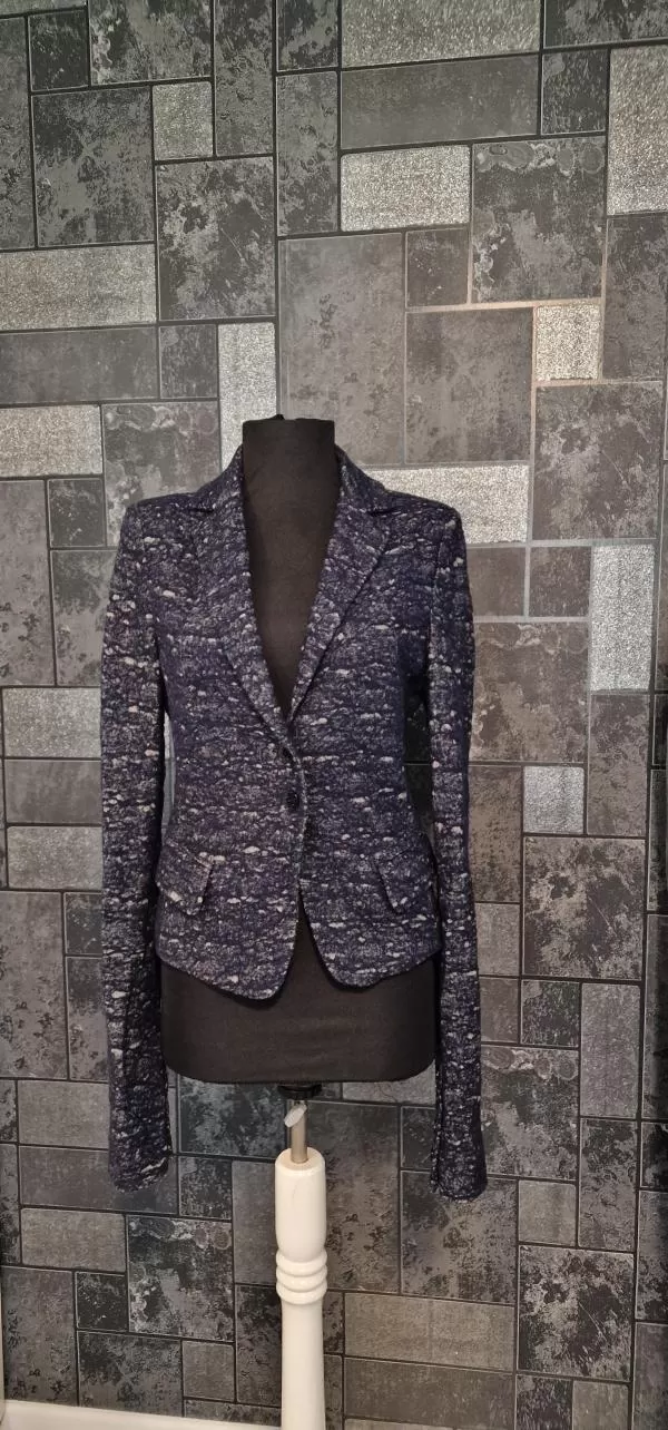 Sacou Patrizia Pepe EU 36 | Indigo, Normal, Mânecă lungă, Lână - Image 2