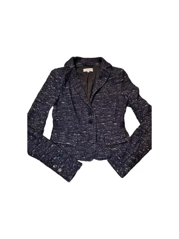 Sacou Patrizia Pepe EU 36 | Indigo, Normal, Mânecă lungă, Lână