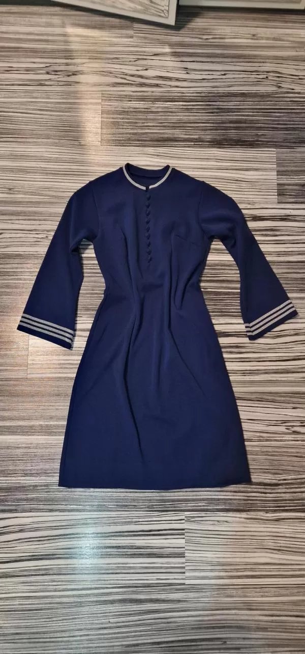 Rochie casual EU 36 | Albastru, Midi - Image 11