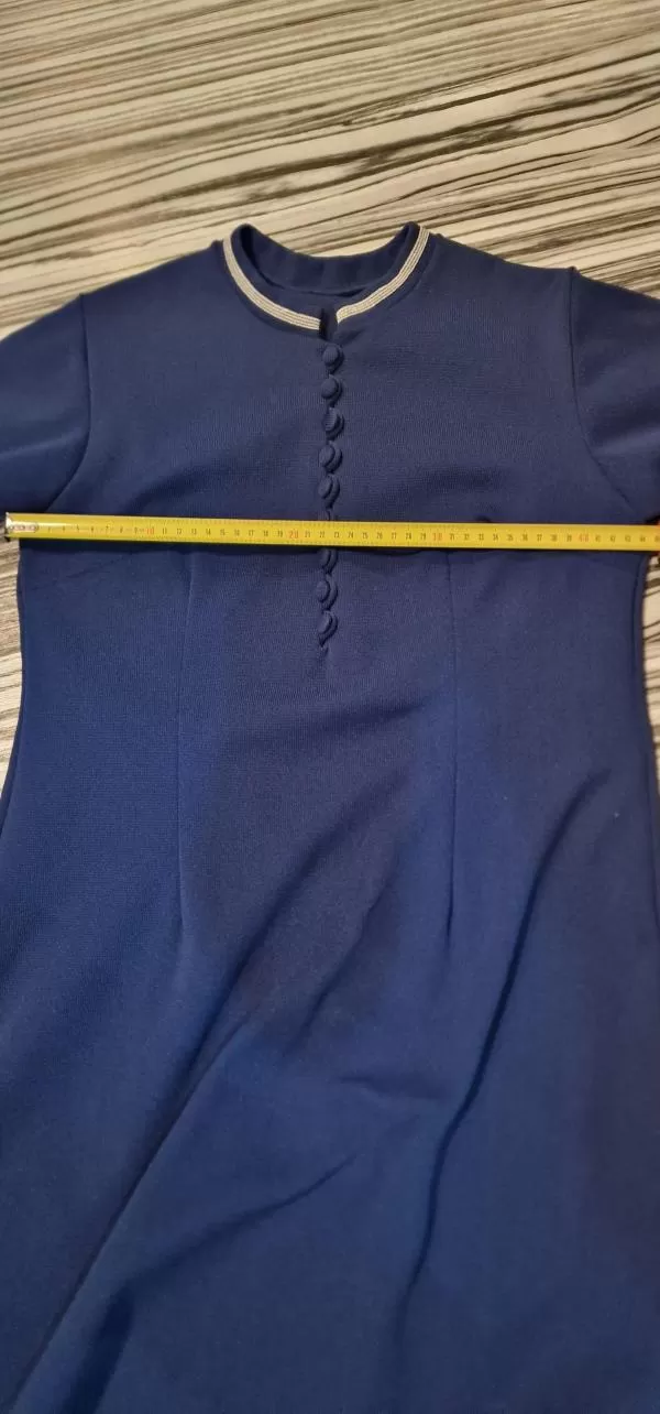 Rochie casual EU 36 | Albastru, Midi - Image 9
