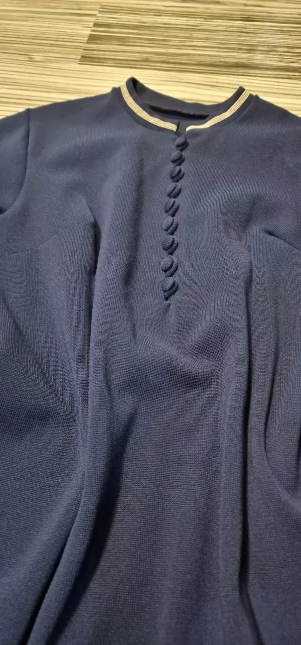 Rochie casual EU 36 | Albastru, Midi - Image 6