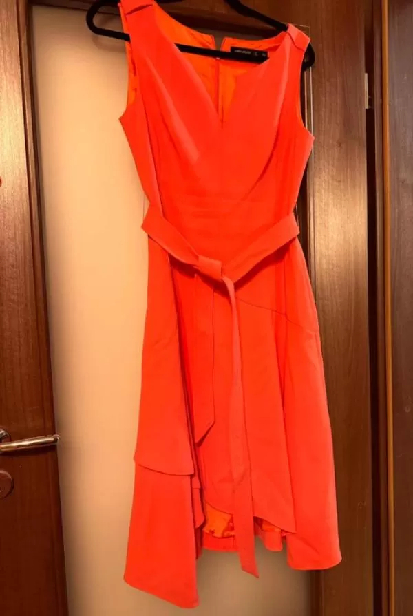 Rochie de seară Karen Millen EU 40 | Roșu, Midi, Fără mâneci, Poliester - Image 2