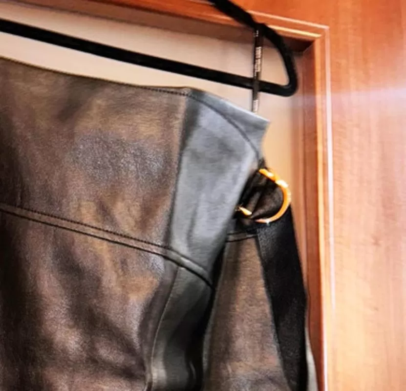 Fustă din piele Karen Millen EU 40 | Negru, Midi, Talie înaltă, Piele naturală - Image 5