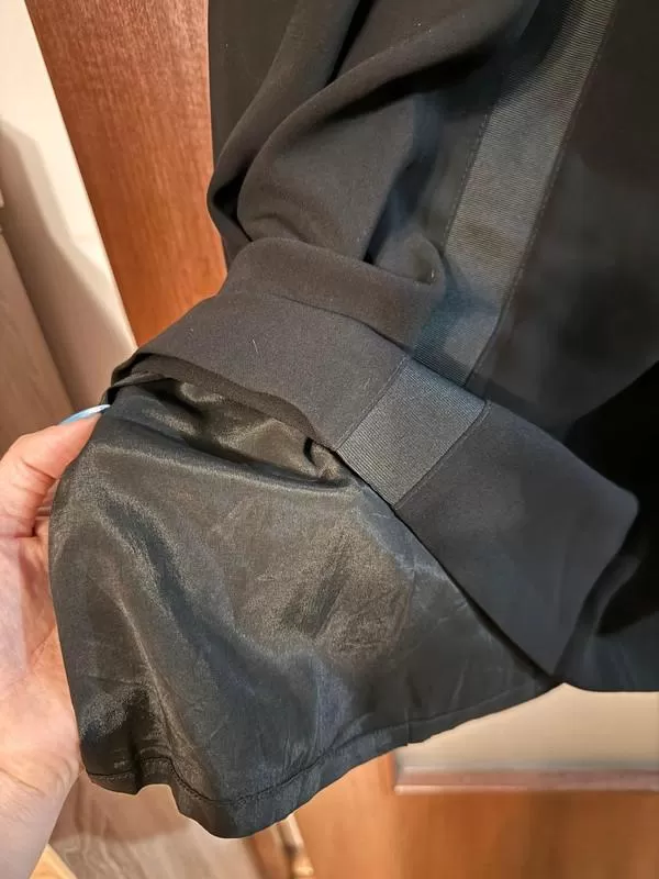 Rochie office Karen Millen EU 40 | Negru, Midi, Fără mâneci, Volane, Vâscoză - Image 5